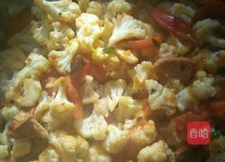 菜花西红柿的做法图解9