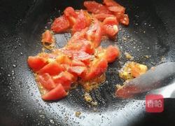 蕃茄炒花菜的做法图解2