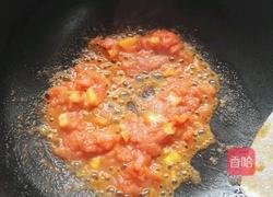 蕃茄炒花菜的做法图解3