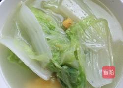 高汤煮白菜的做法图解8