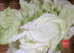高汤煮白菜的做法图解2