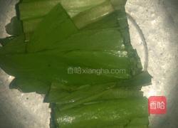 清炒油麦菜的做法图解1