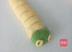 毛毛虫豆沙包的做法图解5