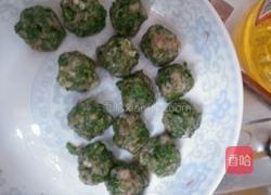 薄荷肉圆汤的做法图解3