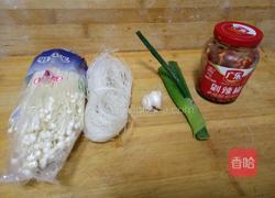 凉拌粉丝金针菇的做法图解1