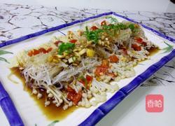 凉拌粉丝金针菇的做法图解10