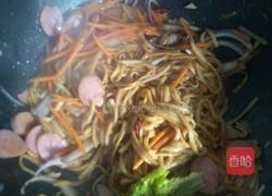 家常炒面的做法图解9