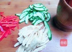 红油腐竹的做法图解3