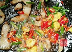 五花肉炒秋葵的做法图解5