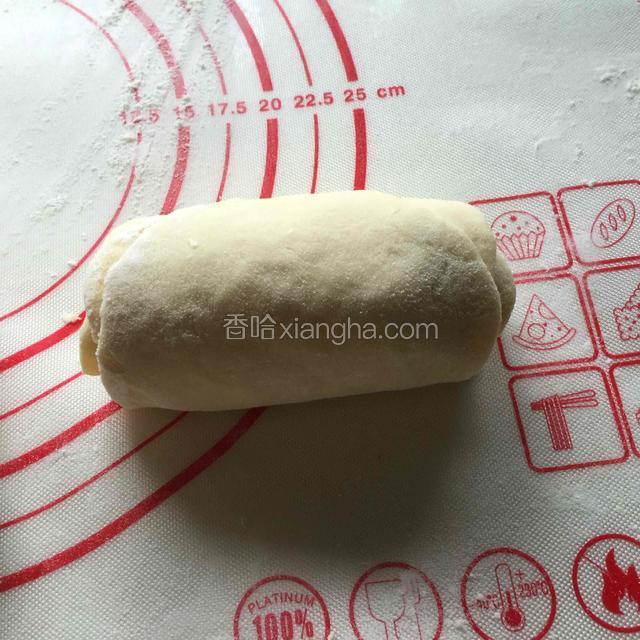 从下往上卷起来