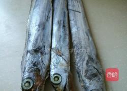 炸带鱼段的做法图解1