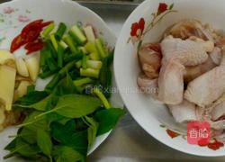 三杯鸡的做法图解1