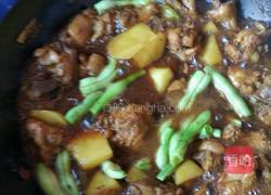 土豆豆角炖鸡块的做法图解7