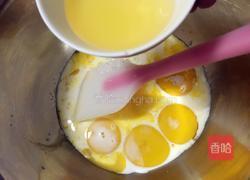 抹茶戚风蛋糕~八寸的做法图解5