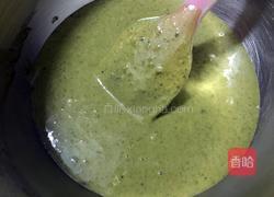 抹茶戚风蛋糕~八寸的做法图解7