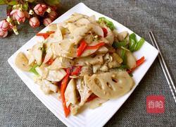 辣椒炒藕片的做法图解8