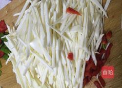 清炒茭白丝的做法图解2