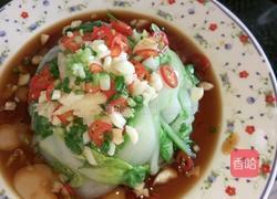 蒜浇白菜的做法图解3