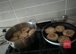 葡萄籽油颗粒花生酱烧饼的做法图解7