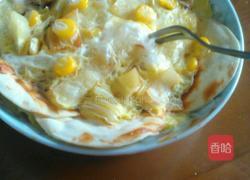 饺子皮做披萨（不用奶酪（素版））的做法图解11