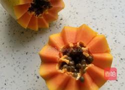 木瓜银耳羹的做法图解1