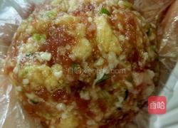 红烧狮子头的做法图解2