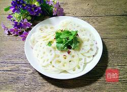 炝拌糖醋莲藕片的做法图解7