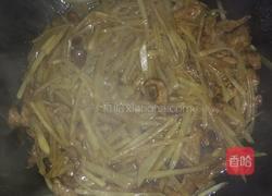 土豆丝炒肉的做法图解6