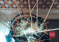 海盐焗罗氏虾的做法图解4