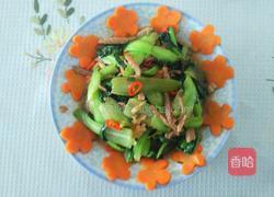 炒油菜的做法图解6