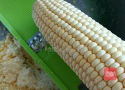 鲜玉米饽饽的做法图解3