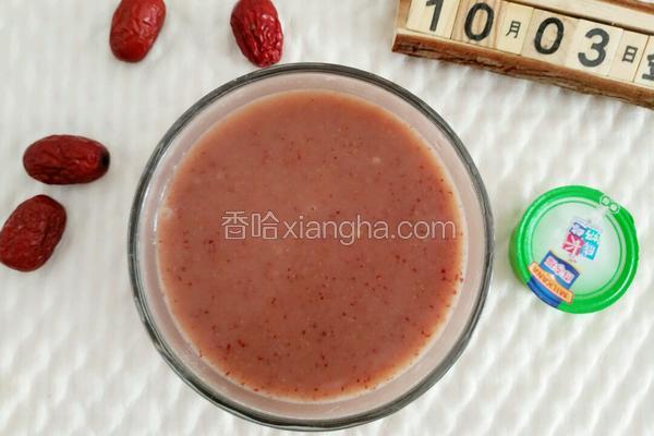 三红奶酪米糊
