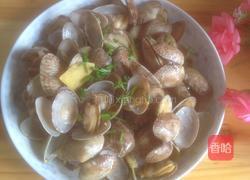 蚝油花蛤的做法图解3