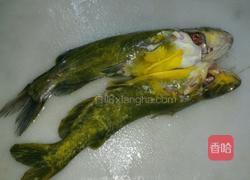 荷包蛋煮黄骨鱼的做法图解1