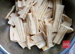 清炒腐竹的做法图解2