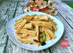 清炒腐竹的做法图解8