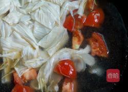 豆皮西红柿肉片汤的做法图解10