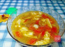 豆皮西红柿肉片汤的做法图解13