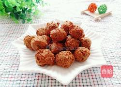 炸素丸子的做法图解8
