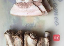 豆角炖排骨的做法图解2