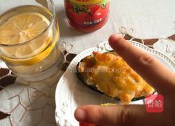 芝士牛油果烤鸡蛋的做法图解8