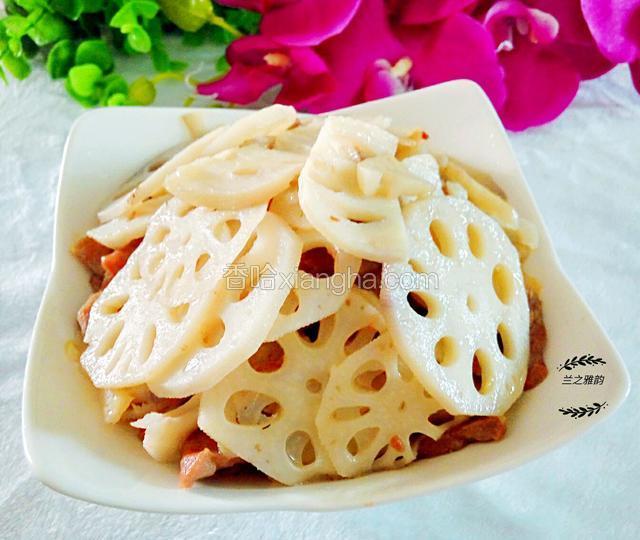 嫩藕肉片