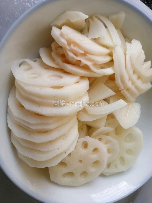 藕去皮过下水