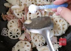 嫩藕肉片的做法图解7