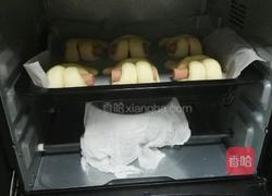 呆萌小兔子面包的做法图解15