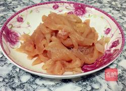 酸甜鸡丝的做法图解2