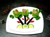 玲珑剔透(青菜酿肉丸)的做法[图]
