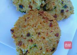 米饭蛋煎饼的做法图解9