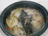 白菜豆腐鱼头汤的做法[图]