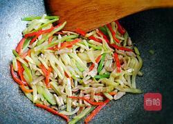 榨菜炒肉的做法图解11